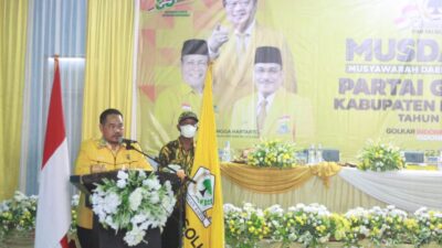 Dadang Idi Fajeri Terpilih Ketua DPD Partai Golkar Balangan