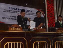 DPRD Kotabaru Terima Enam Buah Raperda dalam Rapat Paripurna ke 13 Masa Persidangan Tahun 2022