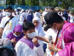 HKGN 2022, Gerakan Sikat Gigi Bersama di SDN 2 Loktabat Selatan