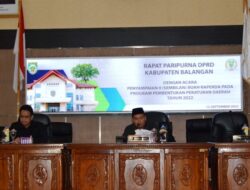 Eksekutif Sampaikan Sembilan Raperda di Rapat Paripurna DPRD Balangan