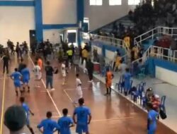 Piala Ketua KONI Kota Banjarbaru, Diwarnai Keributan Antar Suporter
