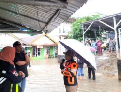 Walikota Banjarbaru Turun Langsung Pantau Lokasi Banjir di Kemuning