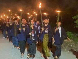 Syiar Kirab Maulid di Desa Persiapan Hidayah Makmur