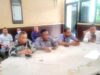 Kuasa Hukum Astonyanoor selaku tergugat saat menunggu ketidakhadiran pihak penggungat di ruang mediasi PN Banjarmasin, Rabu (26/10/2022). (foto: koranbanjar.net)