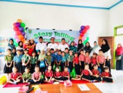 Story Telling di TK Harapan Bunda di Desa Tibarau Panjang