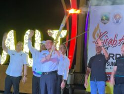 Laksanakan Kirab Api Obor Porprov ke XI, Sayed Jafar Sebut Ini Untuk Memotivasi Pengurus Cabang Olahraga dan Atlet