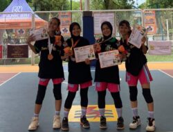 Kontingan Putra dan Putri Cabor Basket Kotabaru Kembali Raih Medali