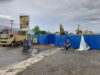 Proyek Pembangunan Jembatan Sulawesi II Banjarmasin masih 50%. (Foto: Koranbanjar.net)