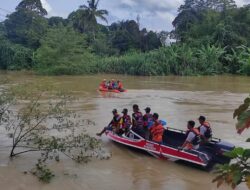 Monitoring Kawasan Terdampak Banjir, BPBD Tabalong Imbau Warga Tetap Waspada