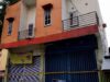 Lantai bangunan Ruko tingkat dua milik H. Subekti di Jalan Simpang Telawang Banjarmasin runtuh. (Foto: Koranbanjar.net)