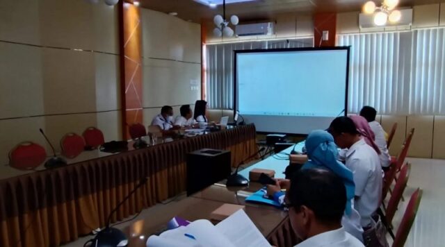 Rapat Koordinasi Pembahasan Kerjasama SPAM Banjarbakula, Rabu (12/10/2022). (Foto: Koranbanjar.net)