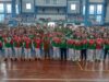 Para atlet Kota Banjarbaru ketika persiapan keberangkatan Porprov. (Sumber Foto: Ari/Koranbanjar.net)