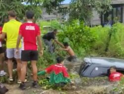 Insiden! Atlet Cabor Sepak Bola Kota Banjarbaru Alami Laka Tunggal di Nagara
