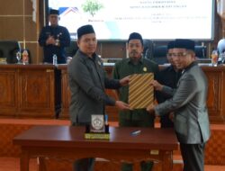 Paripurna Penetapan Rencana Kerja DPRD Balangan Tahun 2023