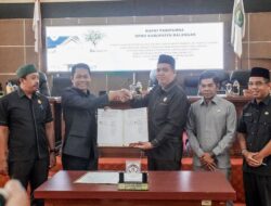 DPRD dan Pemkab Balangan Setujui Raperda APBD Tahun 2023