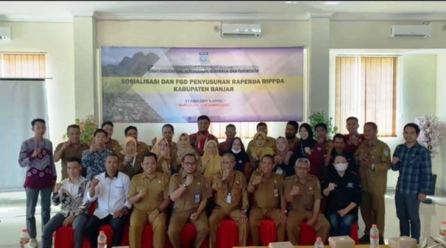 Penyusunan Raperda RIPPDA dilaksanakan oleh Dinas Kebudayaan, Kepemudaan, Olahraga dan Pariwisata, yang diikuti Bappedalitbang Kabupaten Banjar, Selasa (6/12/2022). (Sumber Foto: Bappedalitbang kabupaten Banjar/Koranbanjar.net)