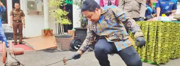 HM Rofiqi Turut Serta Musnahkan Barang Bukti di Kejari Banjar