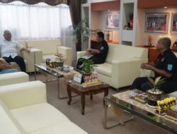 Bupati Terima Kunjungan Ketua KONI HSS 