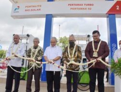 Bupati HSS Resmikan SPBU Satu Harga di Kecamatan Daha Selatan