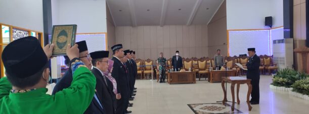 Pergeseran Jabatan di Lingkup Pemkab Tabalong, Ini Pesan Bupati Anang