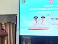 Bupati Tabalong Dikukuhkan Sebagai Bapak Asuh Anak Stunting