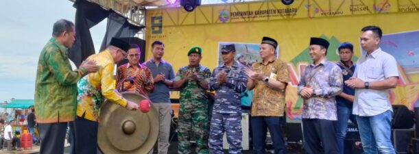 Sambut Pergantian Tahun, Bupati Kotabaru Buka Bamega Fair 2022