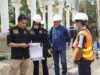 Komisi III DPRD Hulu Sungai Selatan Lakukan Sidak pembangunan Masjid Islamic Center. (Foto: Ramli/Kominfo HSS)