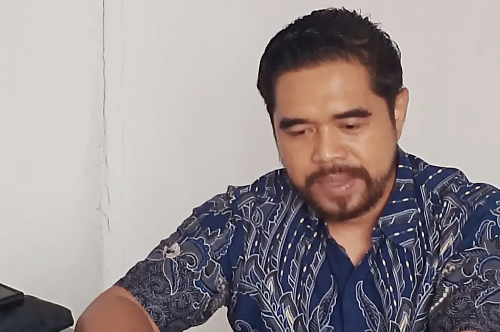 Ketua Apindo (Asosiasi Pengusaha Indonesia) Kabupaten HSU, Gusti Muhammad Noor. (Foto: Koranbanjar.net)