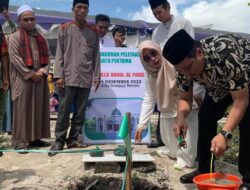 Pembangunan Musala Darul Al Fariz, Aditya Harapkan Ini