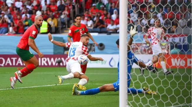 Pertemuan Maroko vs Kroasia fase Grup Piala Dunia 2022. (Foto: Fifa.com)