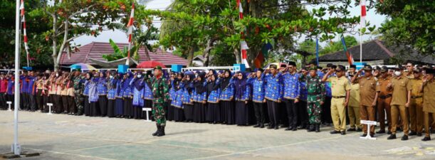 Upacara Peringatan Perang Kemerdekaan 2 Januari 1949 di Kecamatan Daha Utara