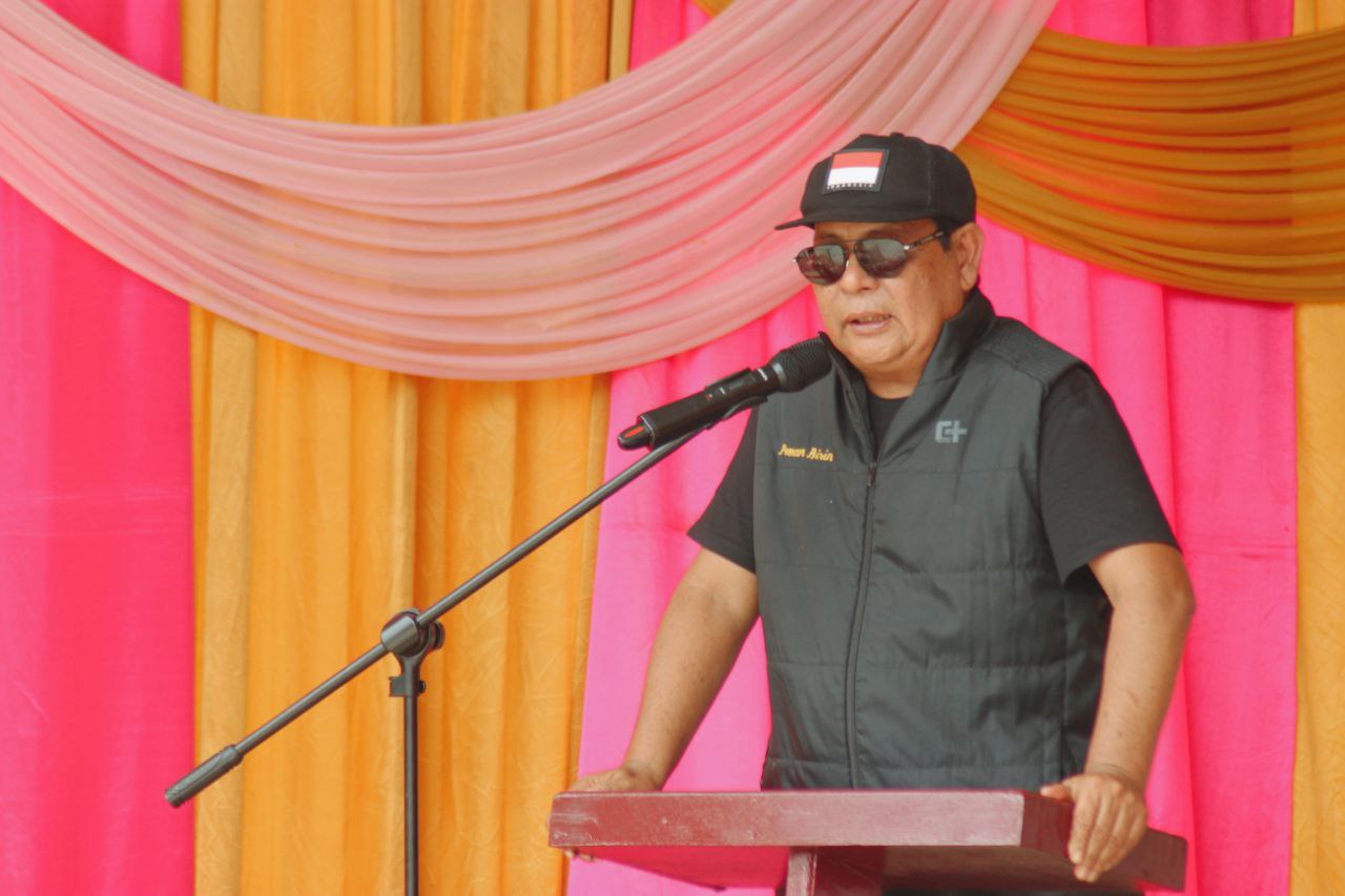 Gubernur Kalimantan Selatan, Sahbirin Noor saat menghadiri acara HUT ke-44 SMAN 5 Banjarmasin, Kamis (19/1/2023). (Foto: Setdaprov Kalsel/Koranbanjar.net)