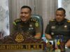 Kasi Datun Asis Budianto dengan didampingi Kasi Intel Mohammad Fikri Nuriana saat dikonfirmasi. (Foto: Cah/Koranbanjar.net)