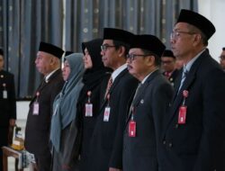 Minggu ke-2 Awal Tahun 2023, Bupati HST Reshuffle Pejabat Tinggi