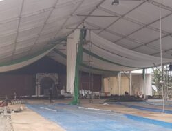 Dekorasi Lokasi Haul di Kampung Keramat Capai 60 Persen