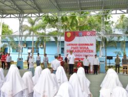 Wabup Syamsuri Arsyad Buka Latgab PMR Tingkat Wira