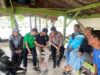 Kapolres Banjarbaru dialogis masyarakat di Pangkalan Ojek Kelurahan Kemuning Kota Banjarbaru, Jumat (13/1/2023). (Sumber Foto: Humas Polres Banjarbaru/Koranbanjar)