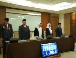 Lantik Pejabat Tinggi Pratama, Mentan: Siap Kerja Keras untuk Pertanian yang Makin Maju Mandiri Modern