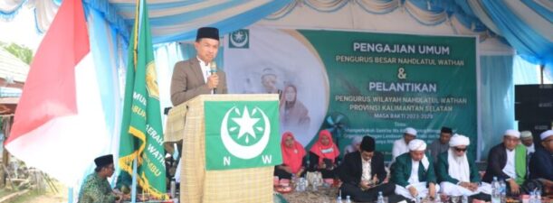 Ambo Sakka Hadiri Pelantikan Pengurus Nahdlatul Wathan Kalsel