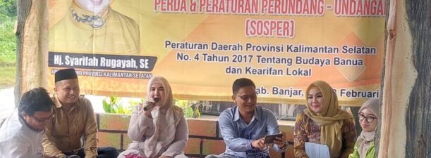 Syarifah Rugayah Sosialisasi Perda Budaya dan Kearifan Lokal