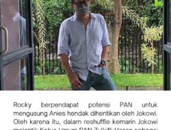 Cium Gelagat Penundaan Pemilu Lewat Plt Kepala Daerah, Rocky Gerung: Bawa Isu Ekonomi Sulit dan Bagi-bagi BLT!