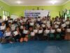 Kejuaraan Gulat daerah tingkat pelajar Kabupaten Banjar, di SMPN 2 Martapura, Senin (13/2/2023). (Foto: Kominfo Kabupaten Banjar/Koranbanjar.net)