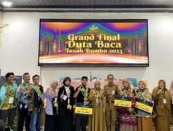 Pemilihan Duta Baca 2023 di Dispersip Kabupaten Tanah Bumbu