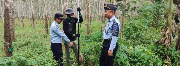 Tindak Lanjut Proses Hibah, PUPRP Banjar Ukur Area Lapas Narkotika Karang Intan