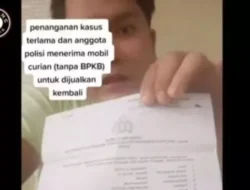 Oknum Polisi Diduga Pakai Mobil Curian: Ngaku Pinjam, Pelaku Si Adik Korban Sendiri?