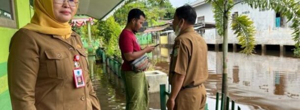 Dinas Pendidikan Kabupaten Banjar Inventarisir Sekolah Terdampak Banjir