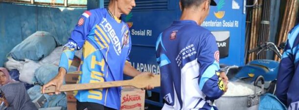 Selama Tiga Hari Dapur Umum Untuk Korban Banjir di HSS Beroperasi