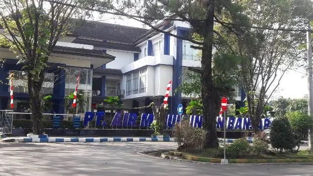 Kantor PT Air Minum Intan Banjar, Jalan Pangeran Hidayatullah, Kelurahan Komet, Kecamatan Banjarbaru Utara, Kota Banjarbaru, Kalimantan Selatan. (Foto: Humas PTAM Intan Banjar)