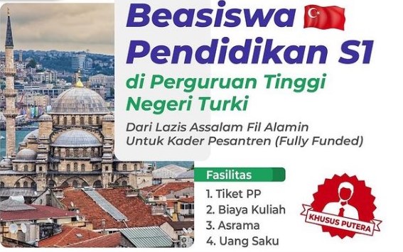 Pengumuman beasiswa dari Lazis Fill Alamin.