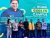 BUMN Goes To Campus di Universitas Lambung Mangkurat, Banjarmasin, Sabtu (15/4/2023). (Foto: Koranbanjar.net)